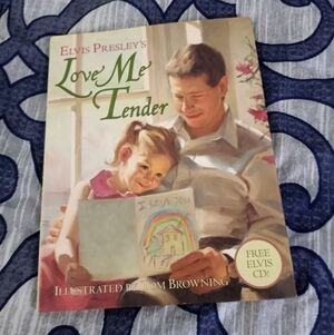 Vintage 2003 ELVIS PRESLEYS Love Me Tender Hardcover Book